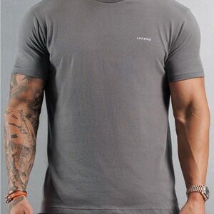 Legend Gray Short Sleeve Men's Tee